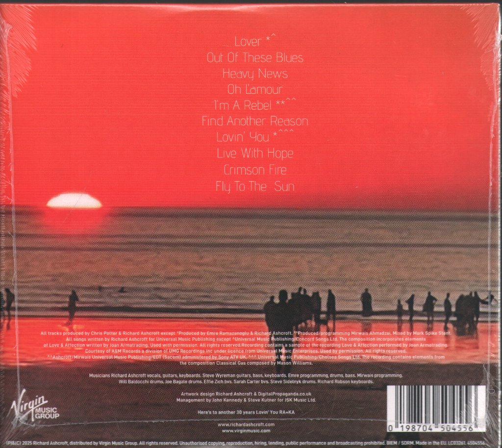 Richard Ashcroft - Lovin' You - Cd