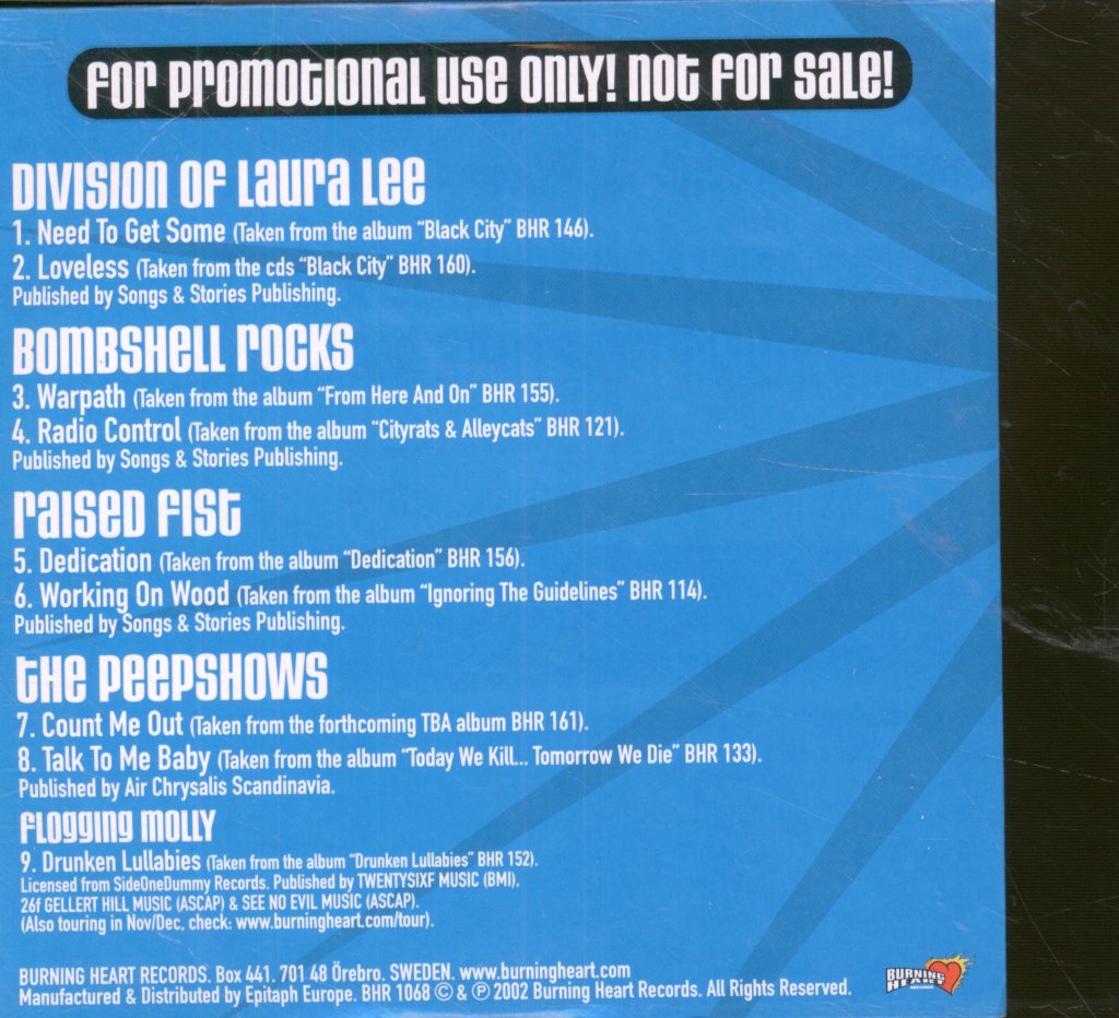 Various Artists - Heart Attack European Tour 2002 - Cd
