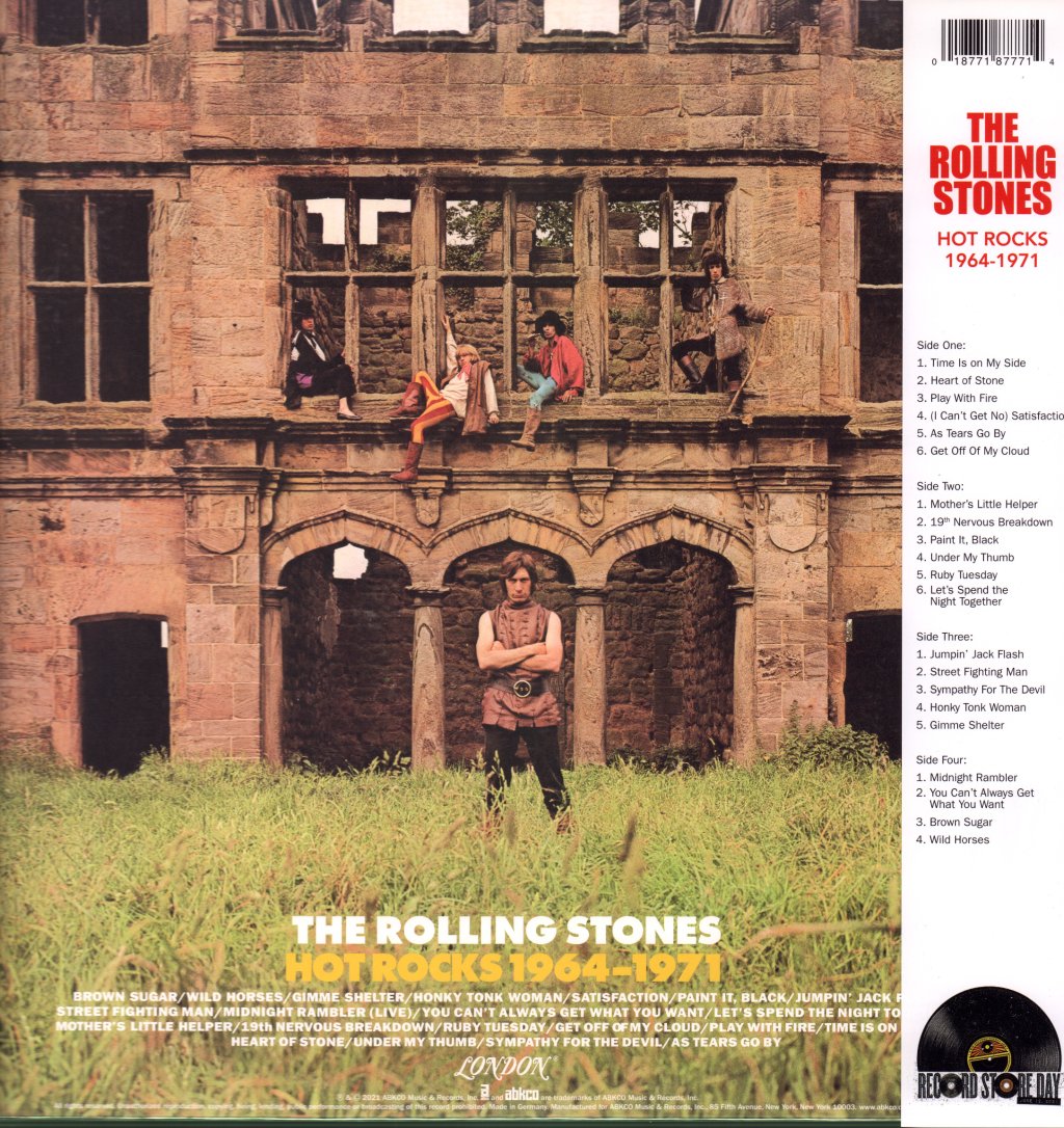 Rolling Stones - Hot Rocks 1964-1971 - Double Lp