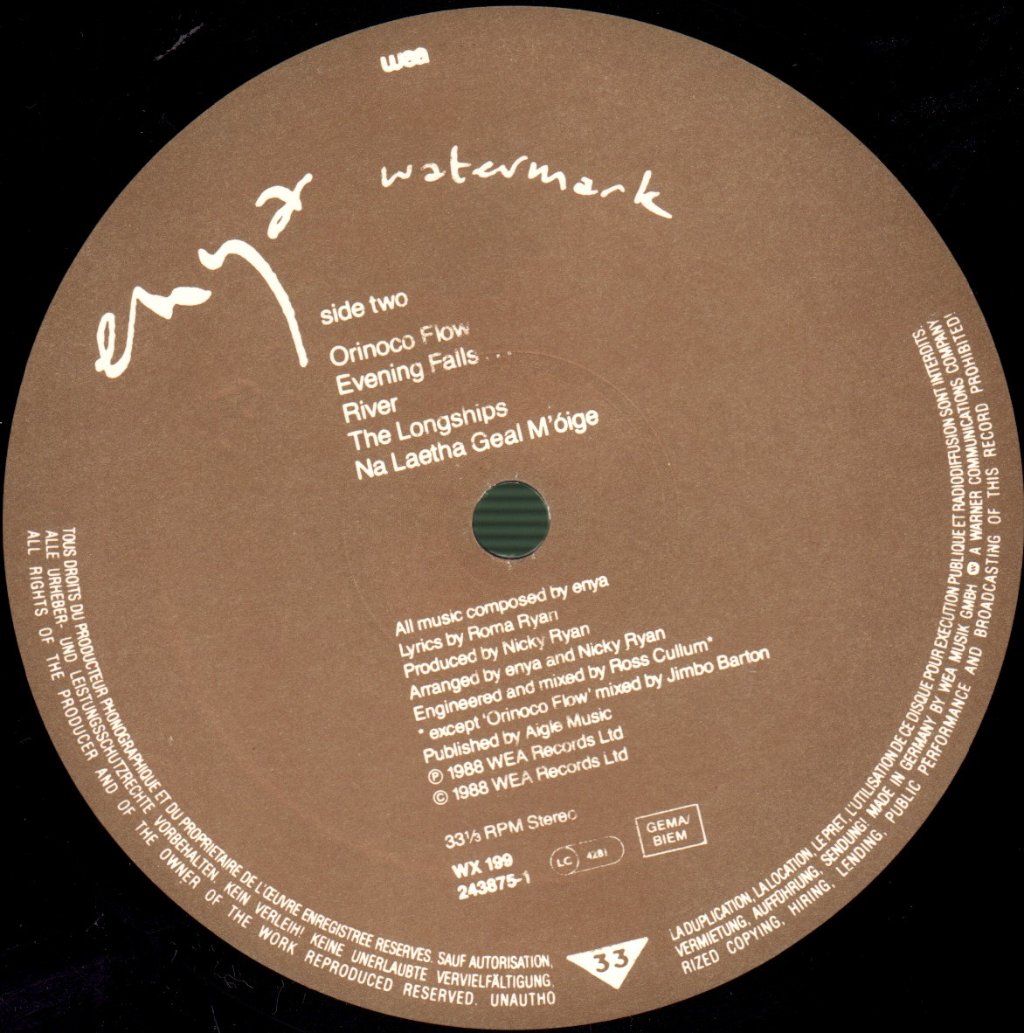 Enya - Watermark - Lp
