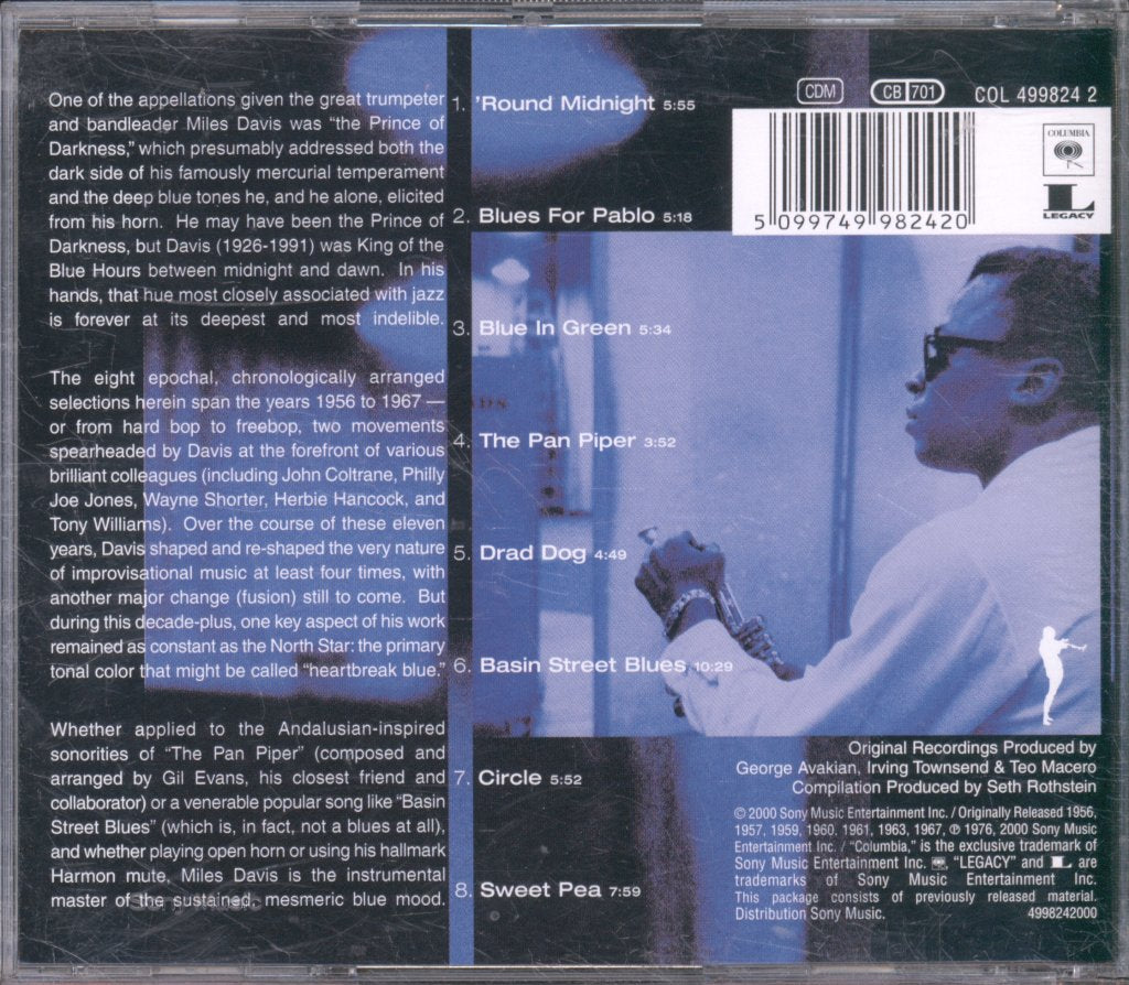 Miles Davis - Blue Miles - Cd