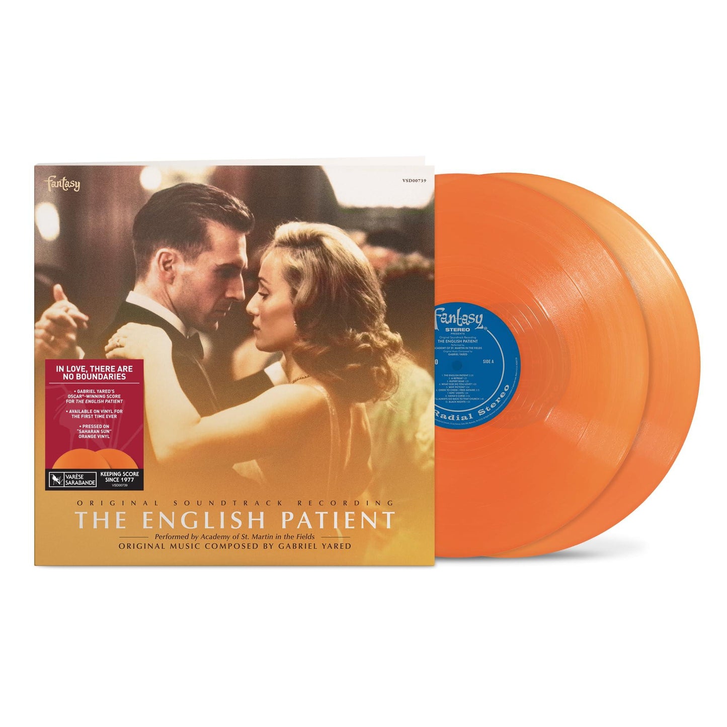 Academy Of St. Martin-in-the-Fields, Gabriel Yared - English Patient - Double Lp