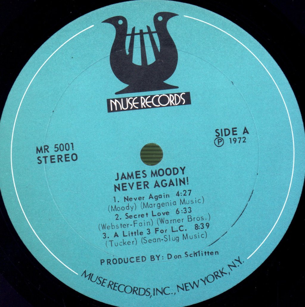 James Moody - Never Again! - Lp