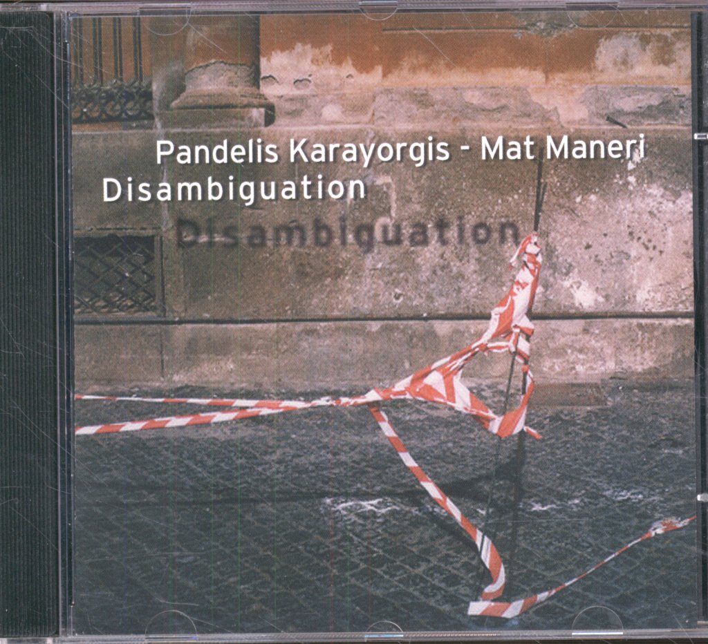Pandelis Karayorgis, Mat Maneri - Disambiguation - Cd