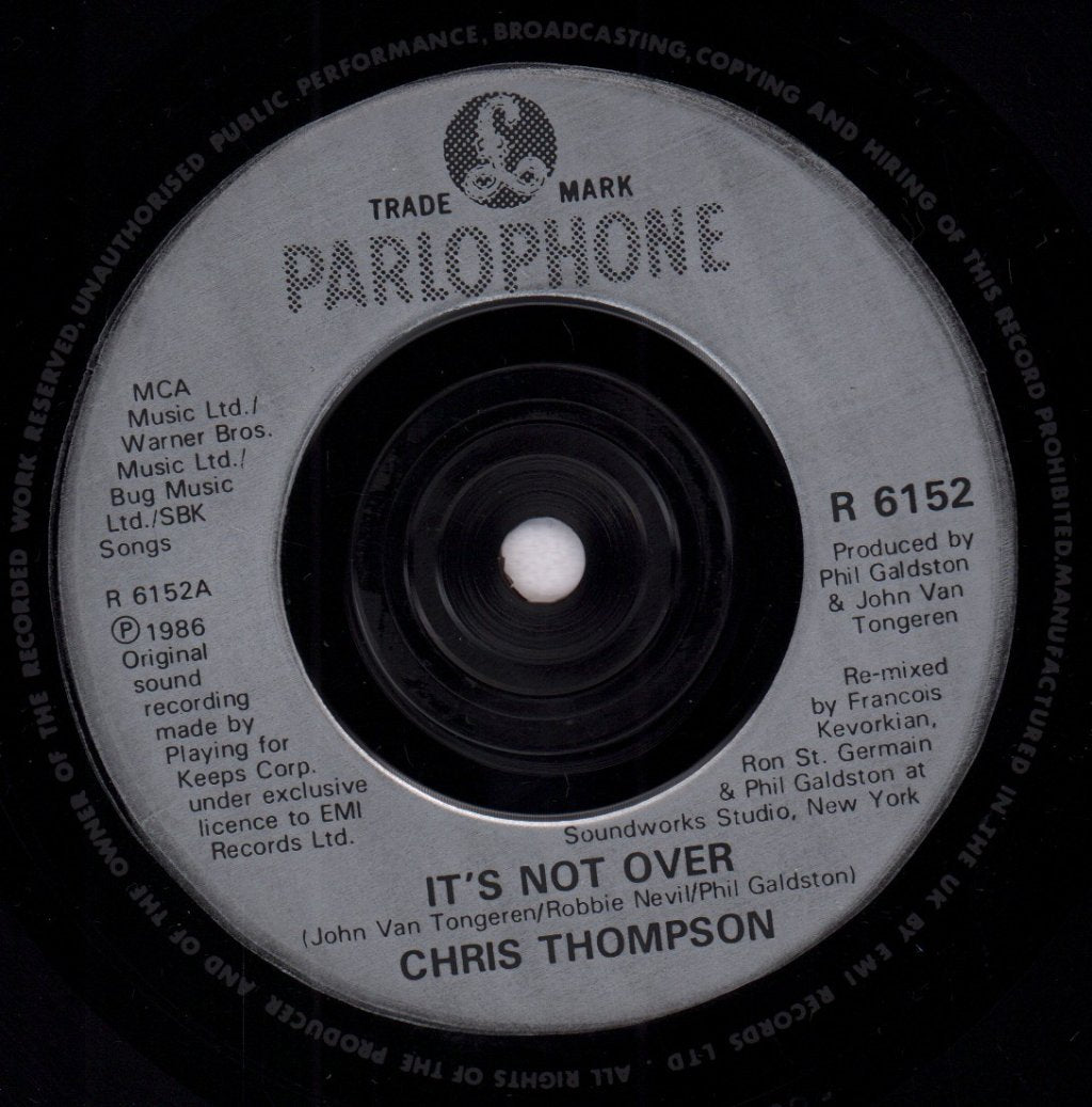 Chris Thompson - It's Not Over - 7 Inch