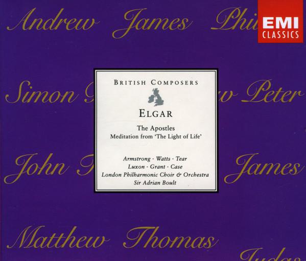 Sir Edward Elgar - Apostles / Meditation From "The Light Of Life" - Cd Set