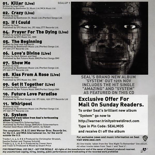 Seal - Seal - Cd