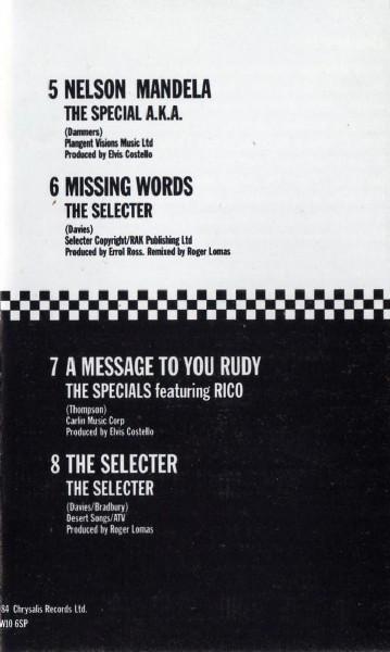 Various Artists - Best Of 2 Tone - Cassette