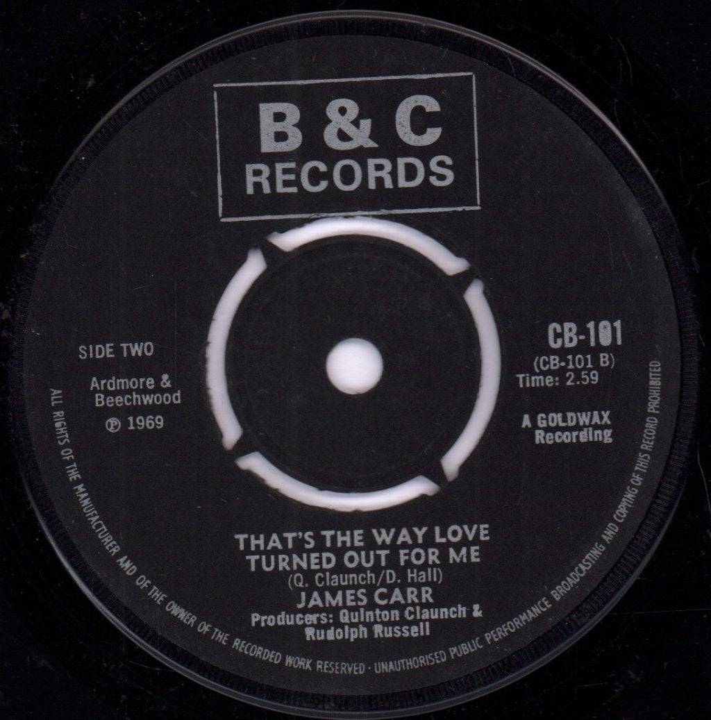 James Carr - Freedom Train - 7 Inch
