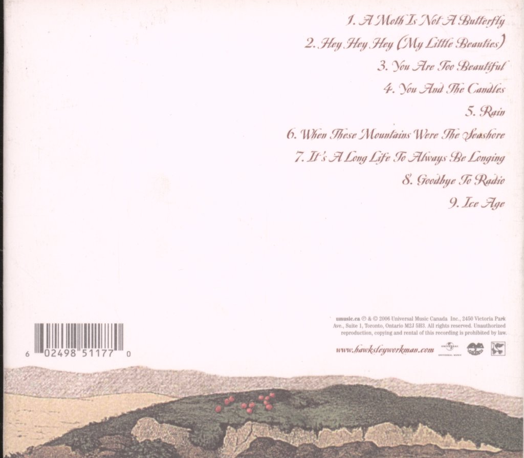 Hawksley Workman - Treeful Of Starling - Cd