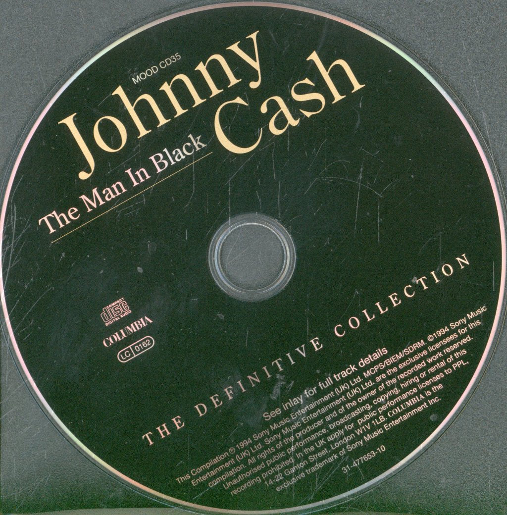 Johnny Cash - Man In Black - Cd