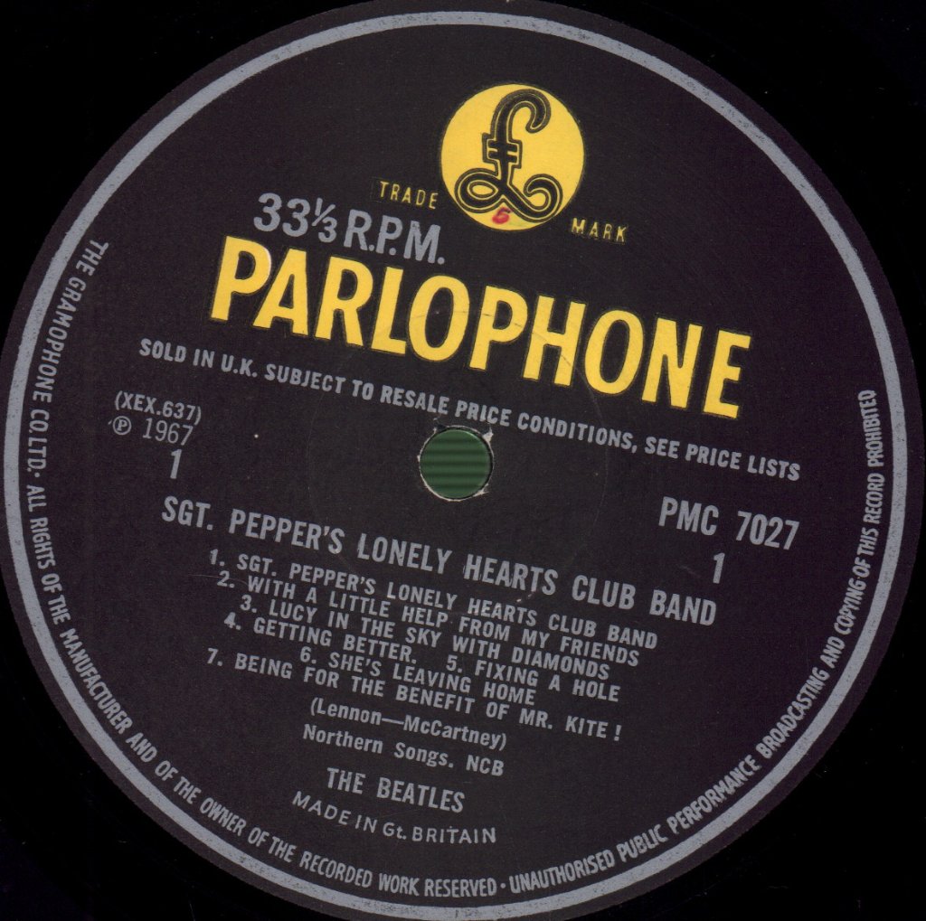 Beatles - Sgt Peppers Lonely Hearts Club Band - Lp