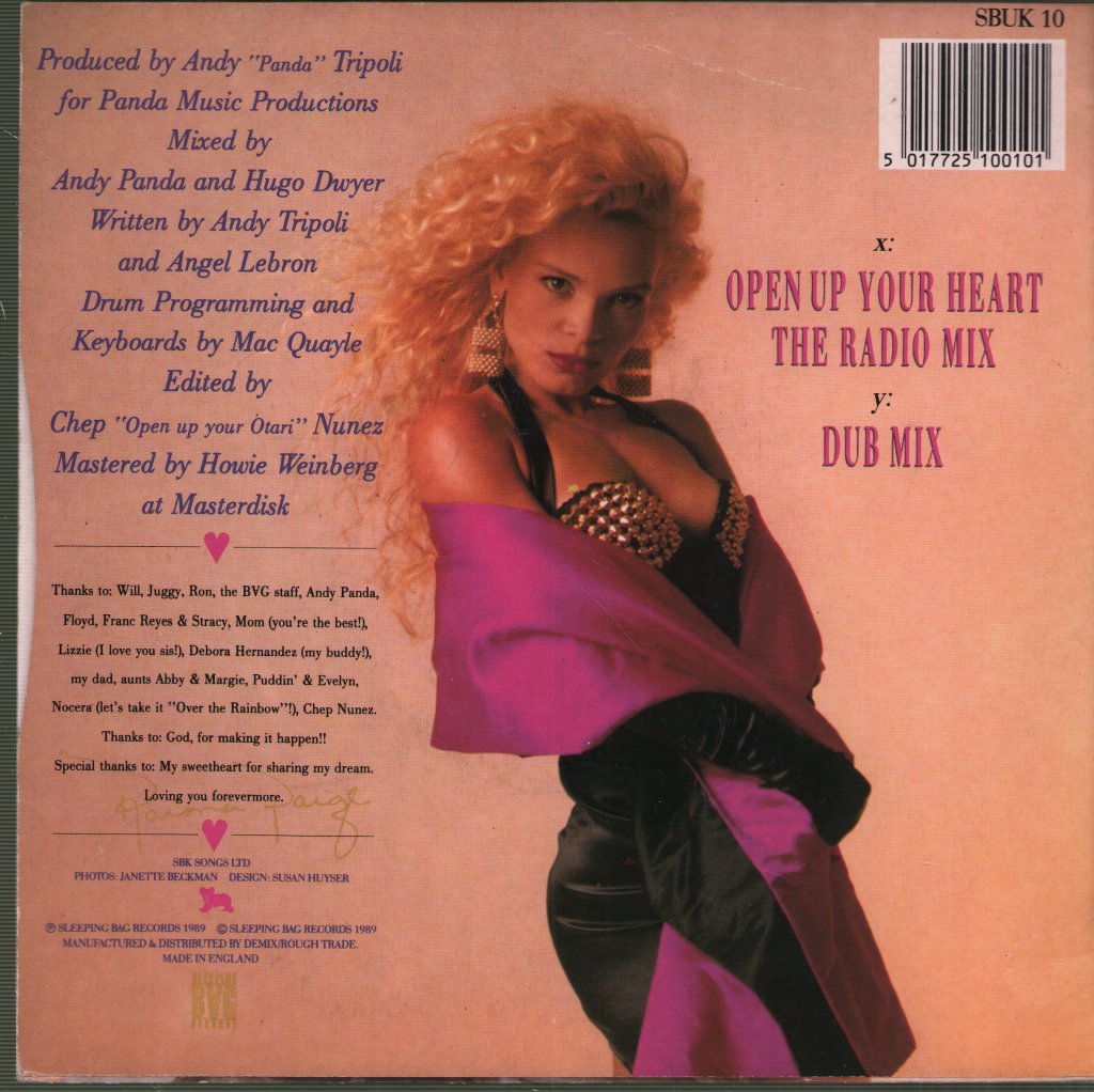 Raiana Paige - Open Up Your Heart - 7 Inch