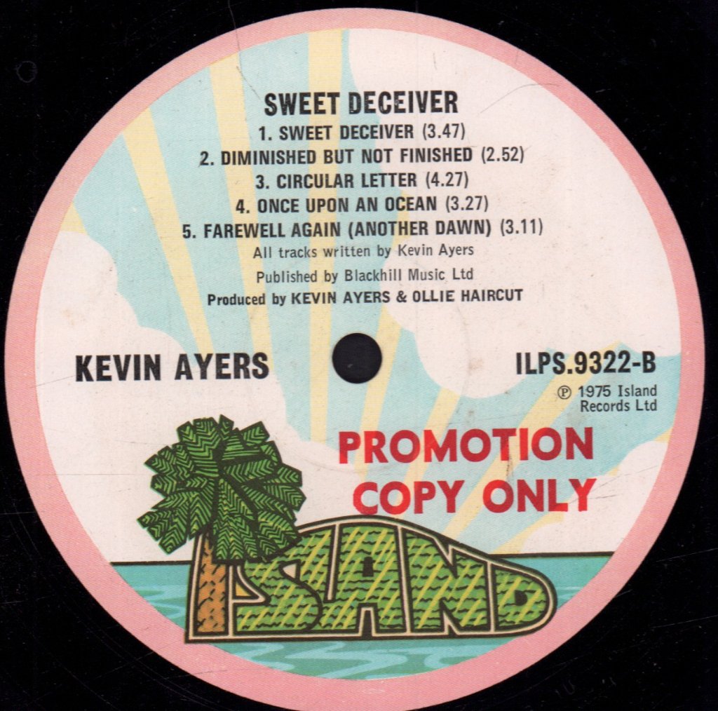 Kevin Ayers - Sweet Deceiver - Lp