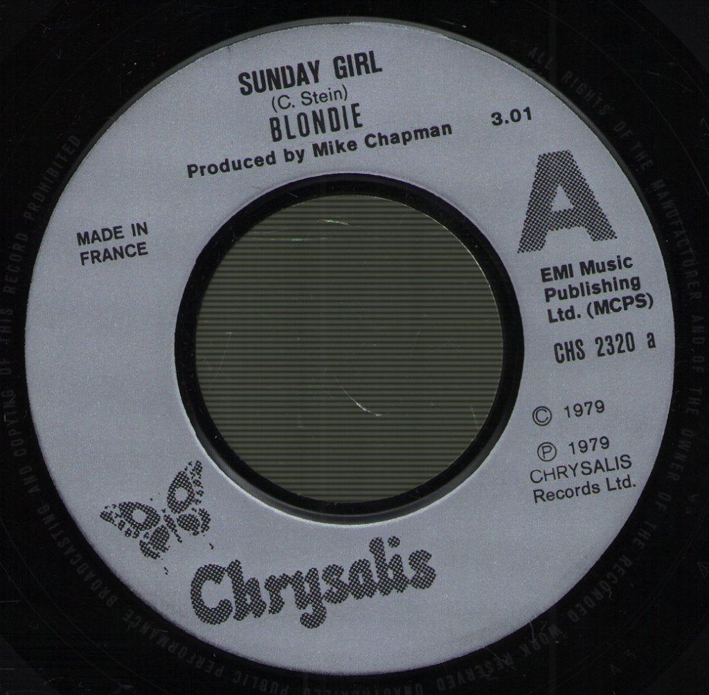 Blondie - Sunday Girl - 7 Inch