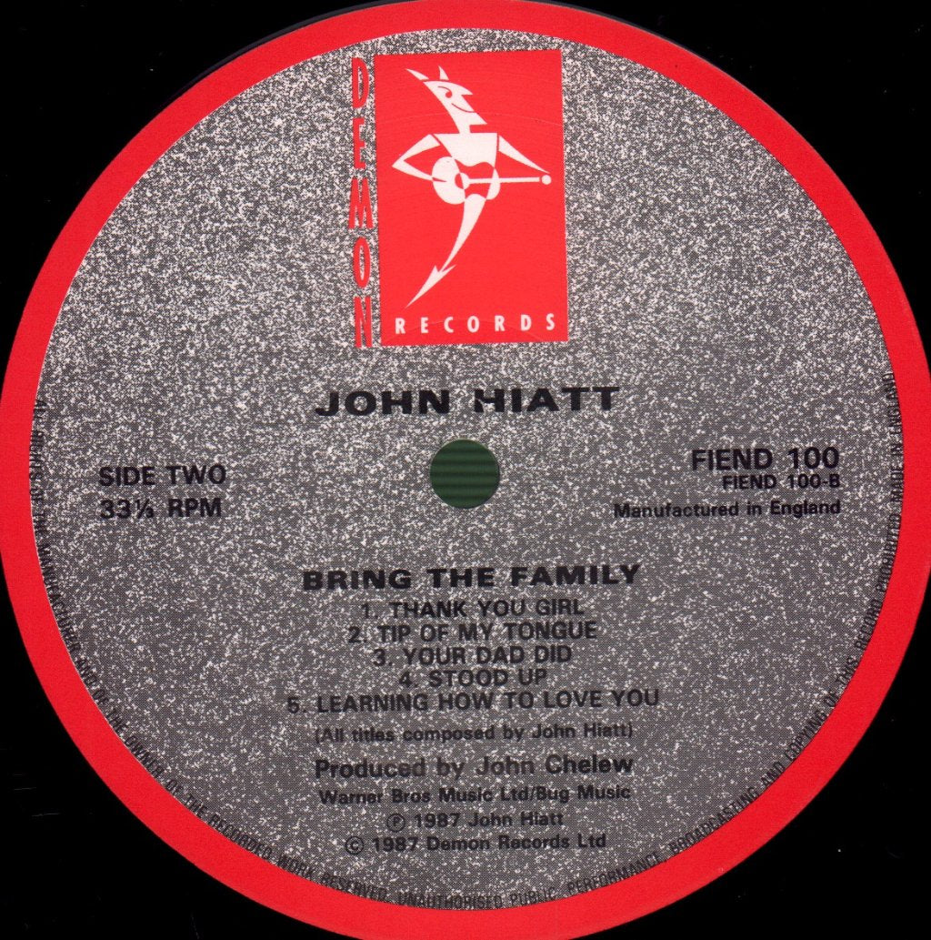 John Hiatt - Bring The Family - Lp
