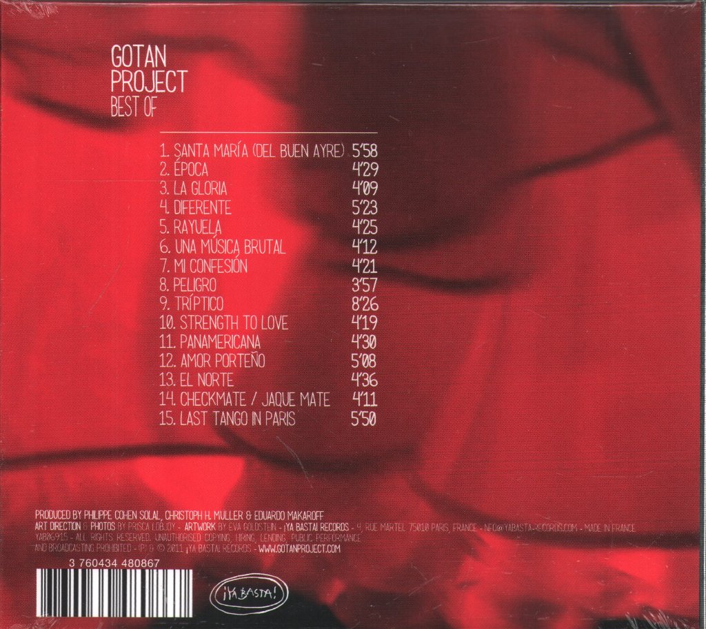 Gotan Project - Best of - Cd