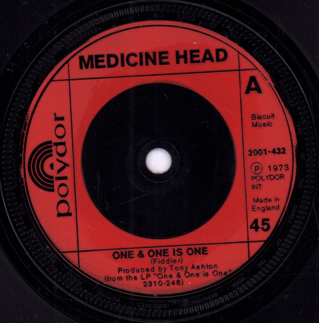 Medicine Head - One And One Is One - 7 Inch