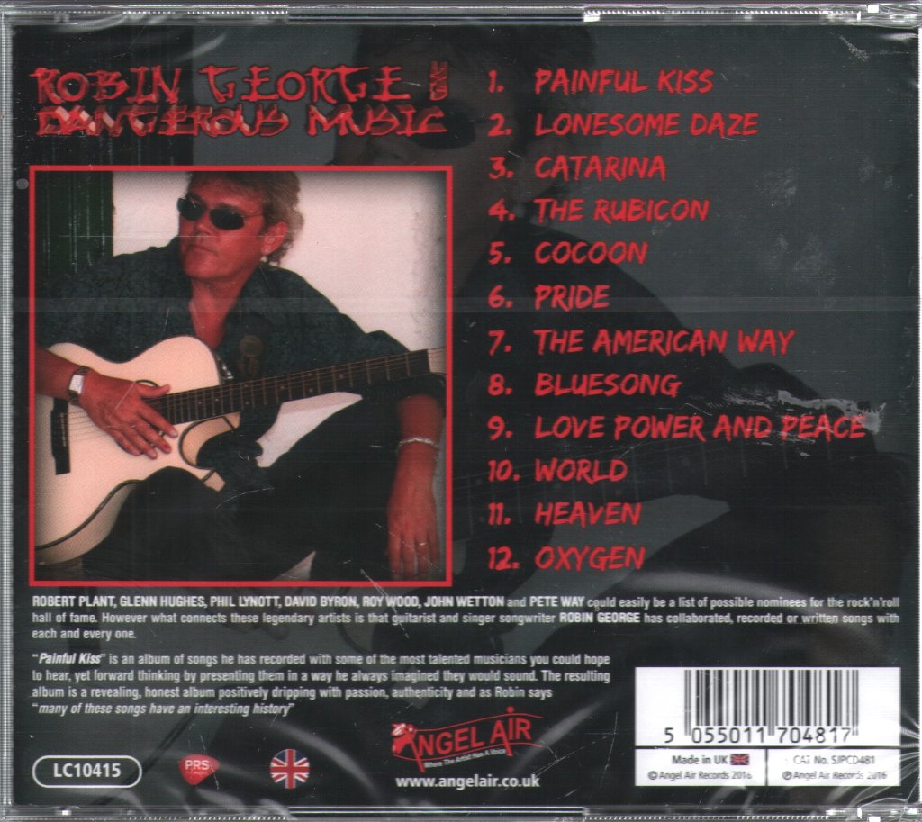Robin George & Dangerous Music - Painful Kiss - Cd