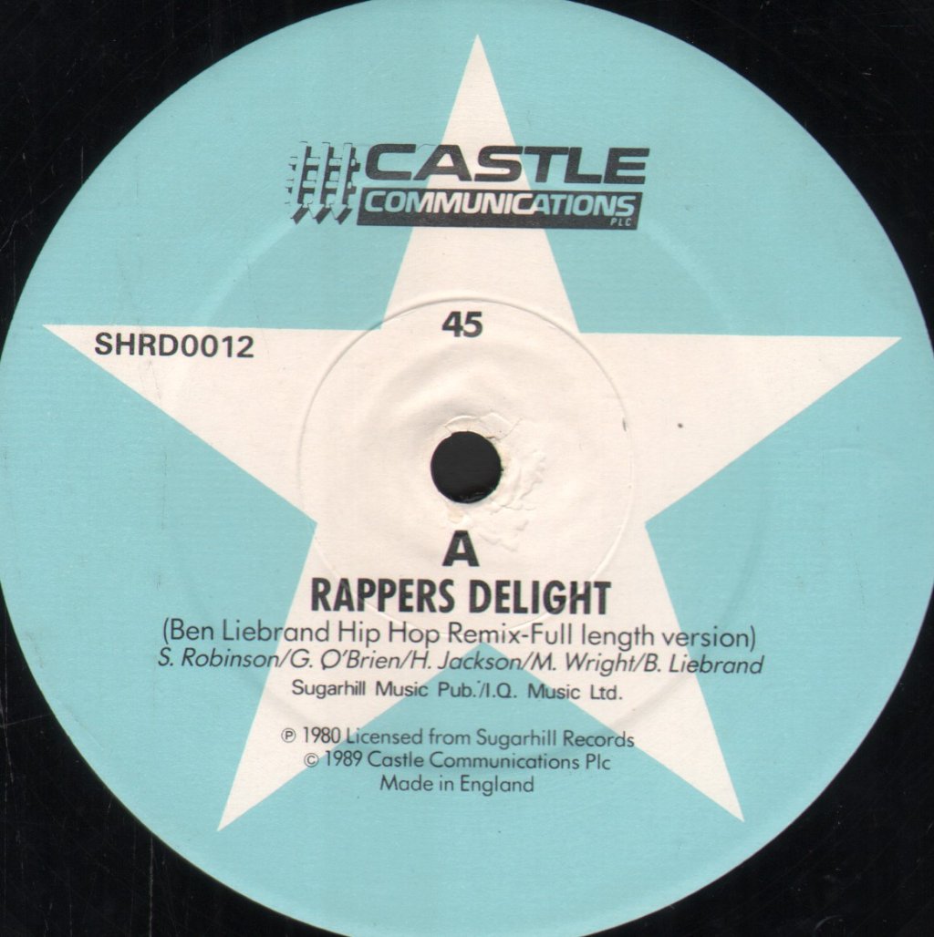 Sugarhill Gang - Rapper's Delight - 12 Inch
