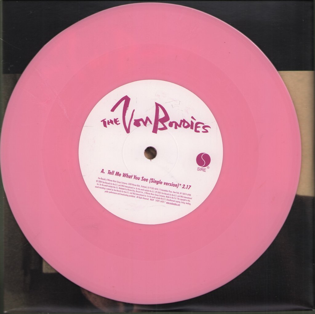 Von Bondies - Tell Me What You See - 7 Inch