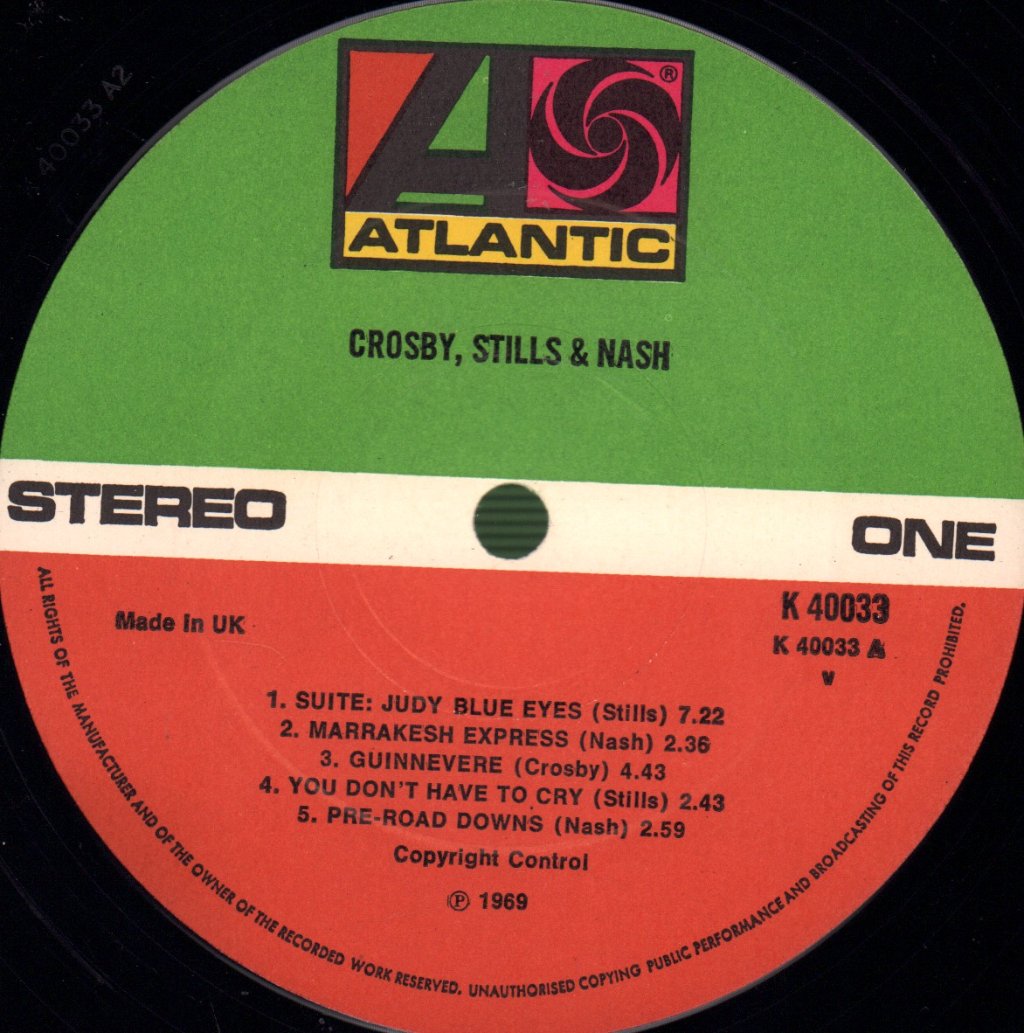 Crosby Stills And Nash - Crosby Stills And Nash - Lp