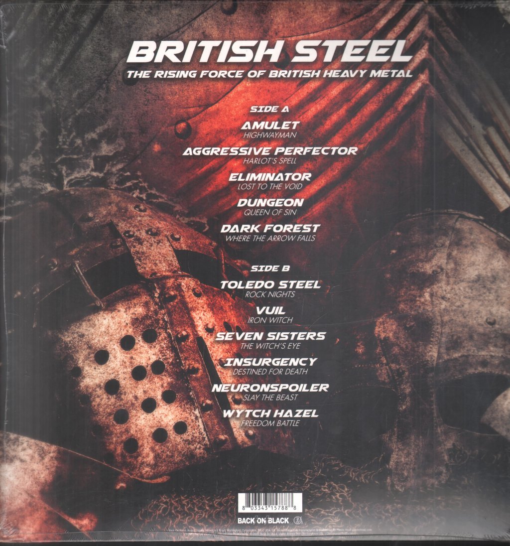 Various Artists - British Steel: Rising Force Of British Heavy Metal - Lp