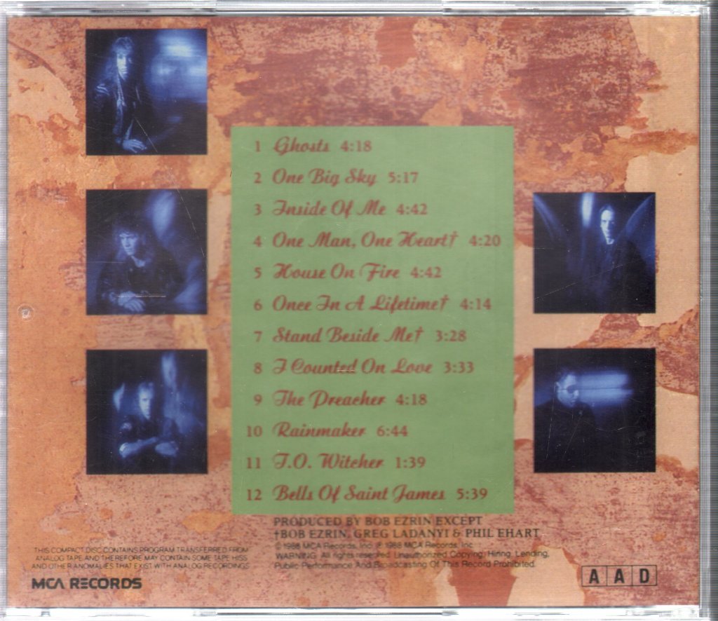 Kansas (2) - In The Spirit Of Things - Cd
