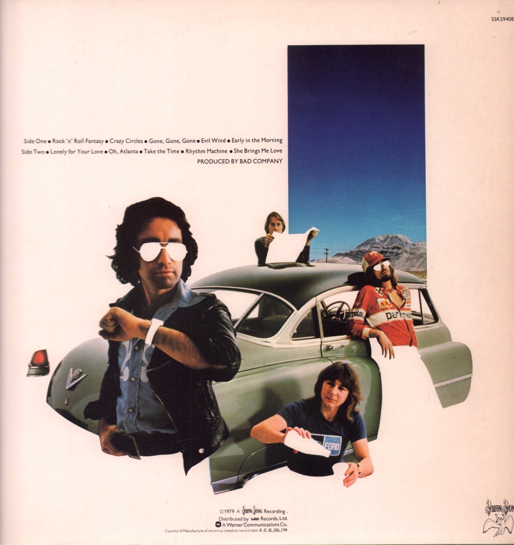 Bad Company - Desolation Angels - Lp