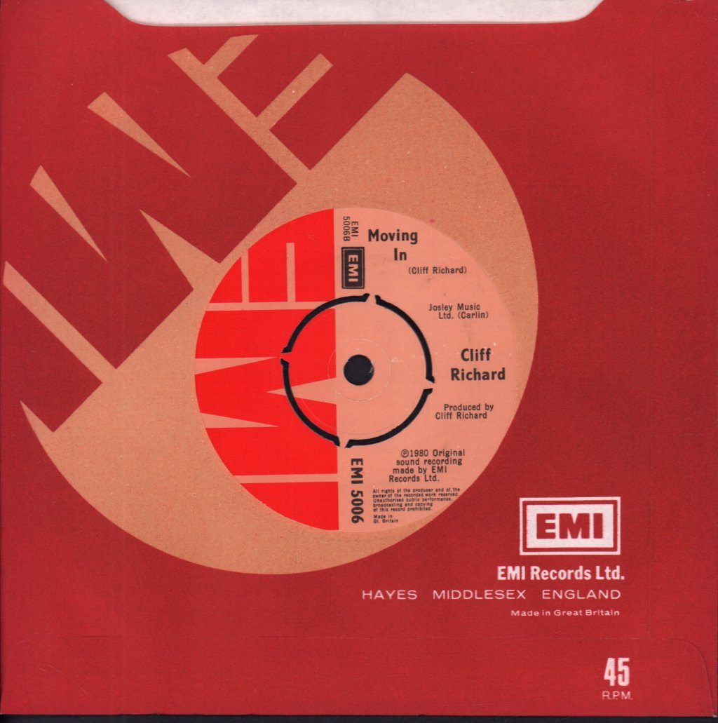 Cliff Richard - Carrie - 7 Inch