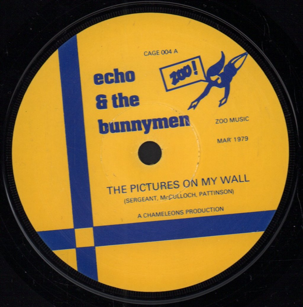 Echo And The Bunnymen - Pictures On My Wall - 7 Inch