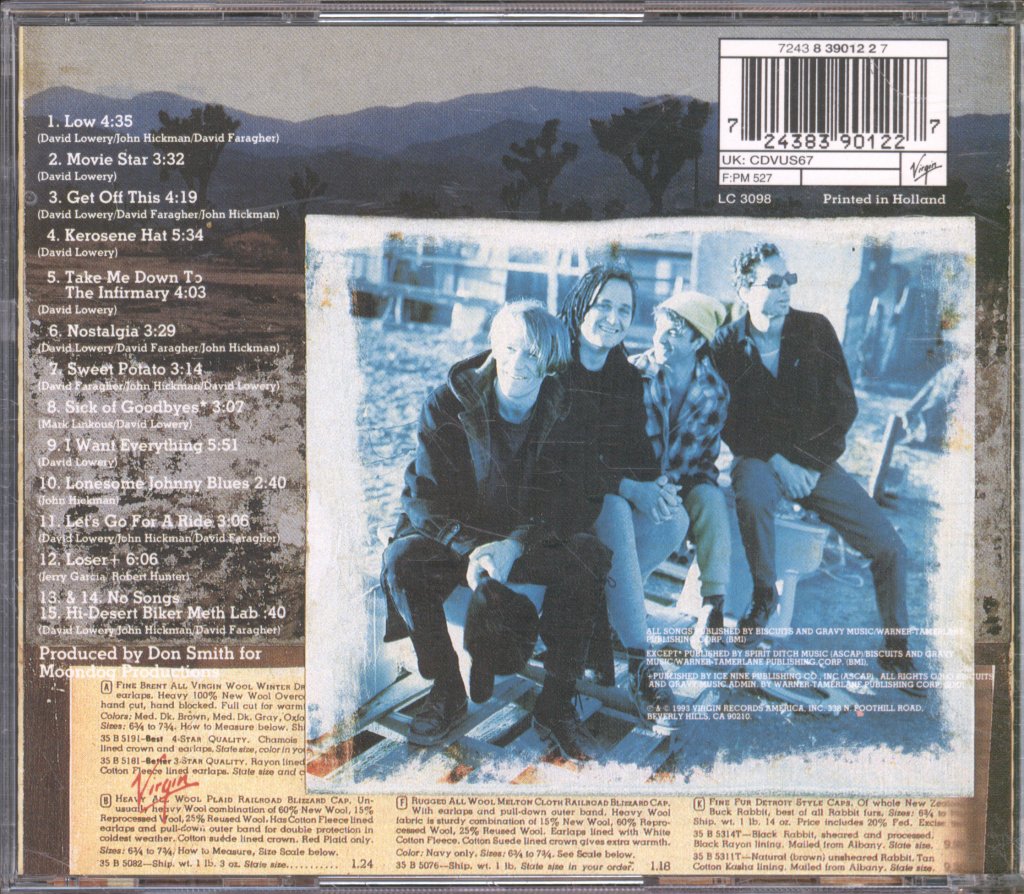 Cracker - Kerosene Hat - Cd