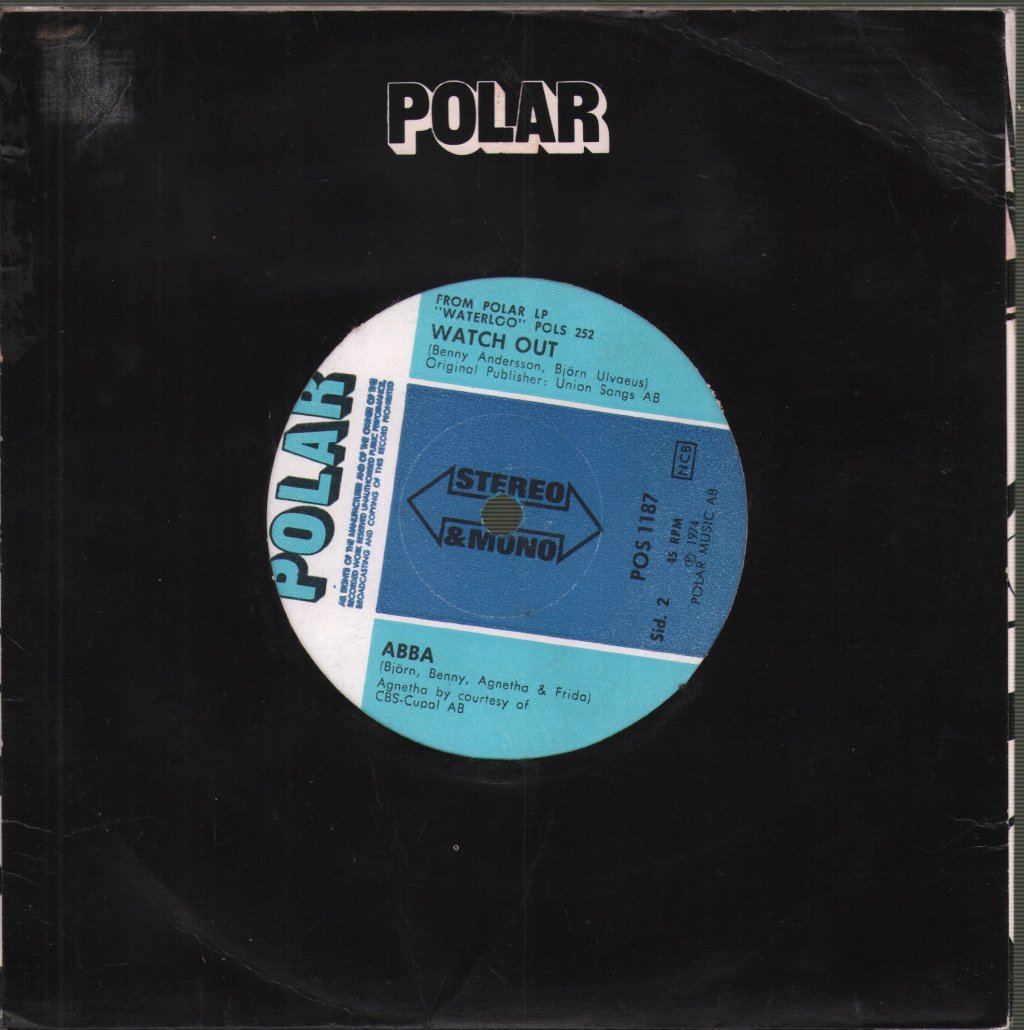 ABBA - Waterloo - 7 Inch