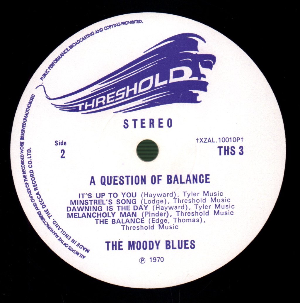 Moody Blues - A Question Of Balance - Lp