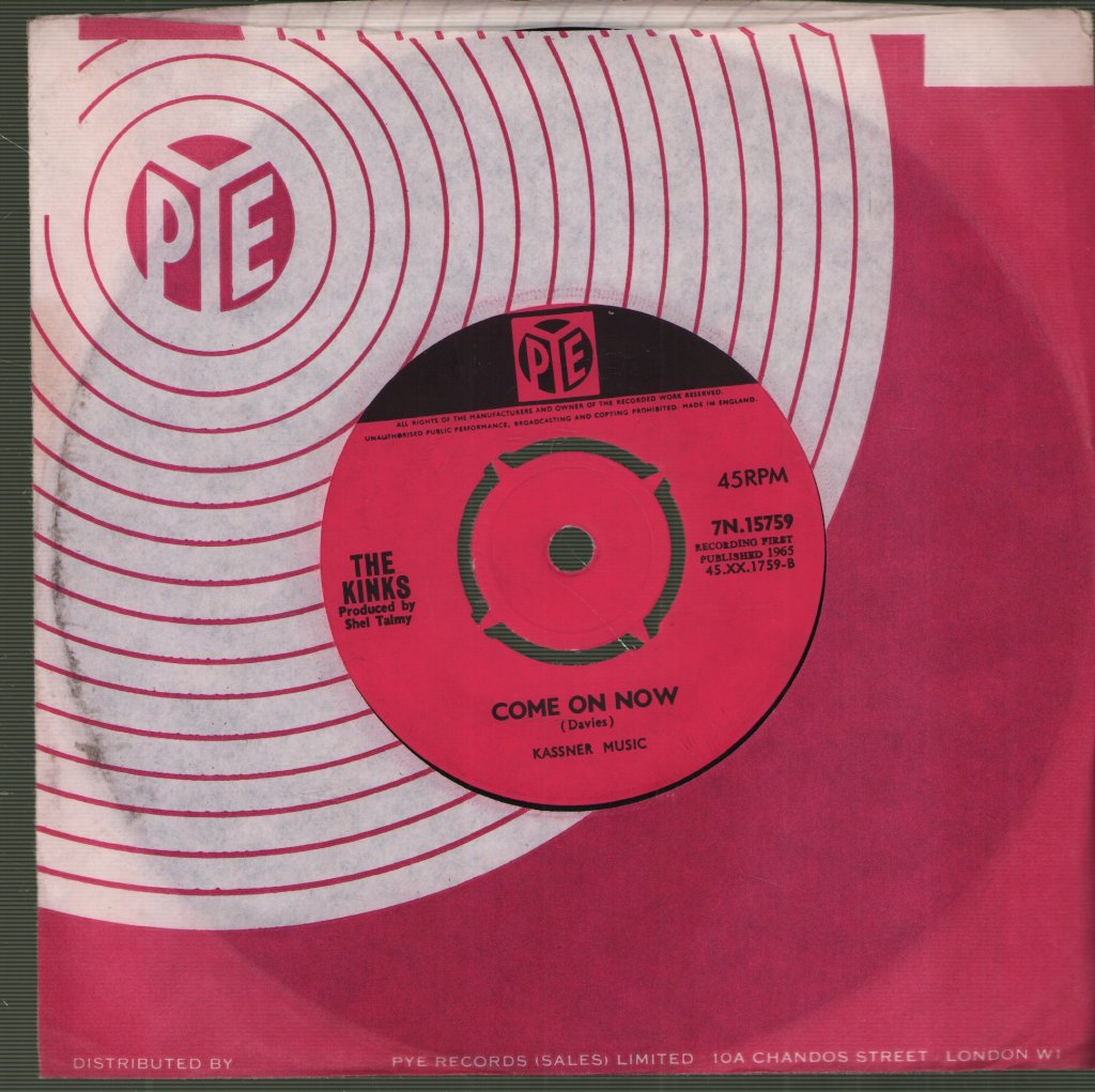 Kinks - Tired Of Waiting For You - 7 Inch