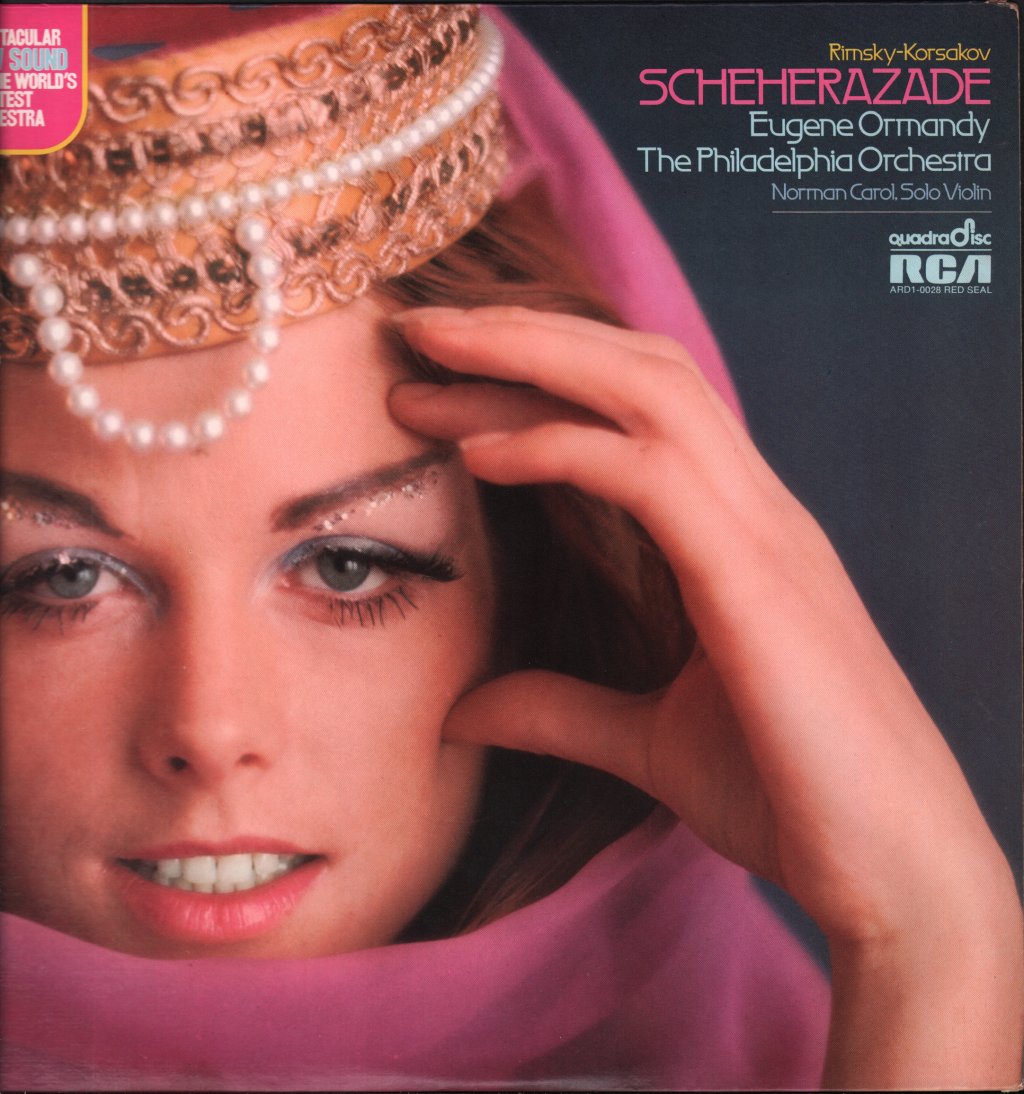 Eugene Ormandy / Philadelphia Orchestra / Norman Carol - Rimsky-Korsakov - Scheherazade - Lp