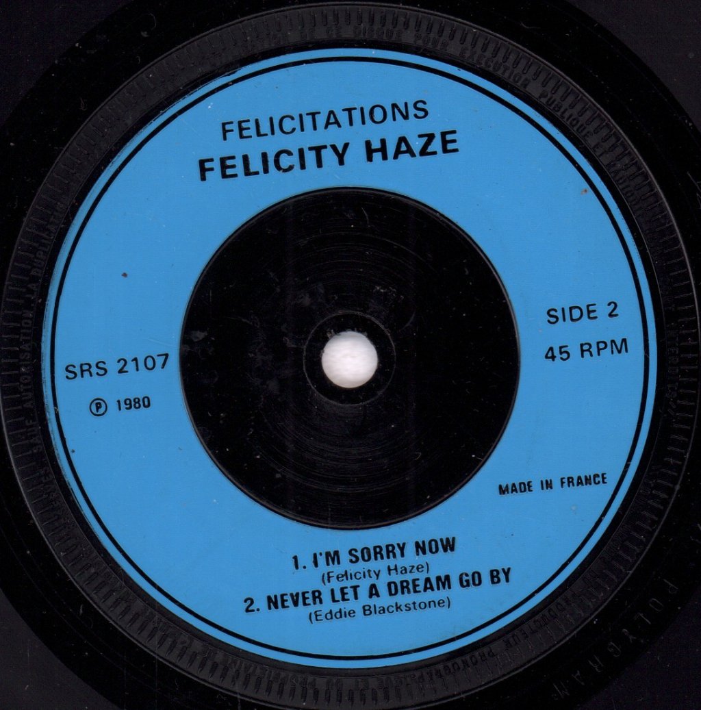 Felicity Haze - Felicitations - 7 Inch