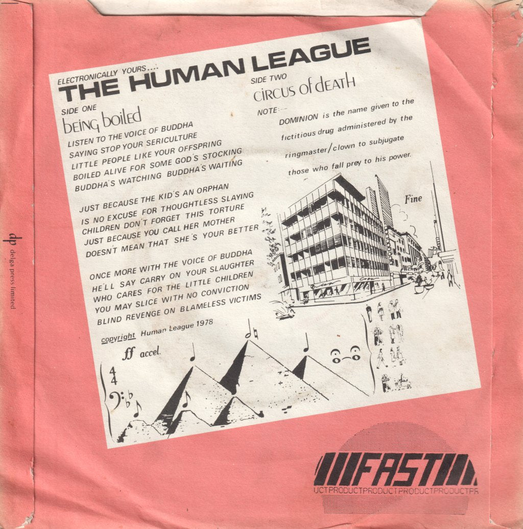 Human League - Being Boiled - 7 Inch
