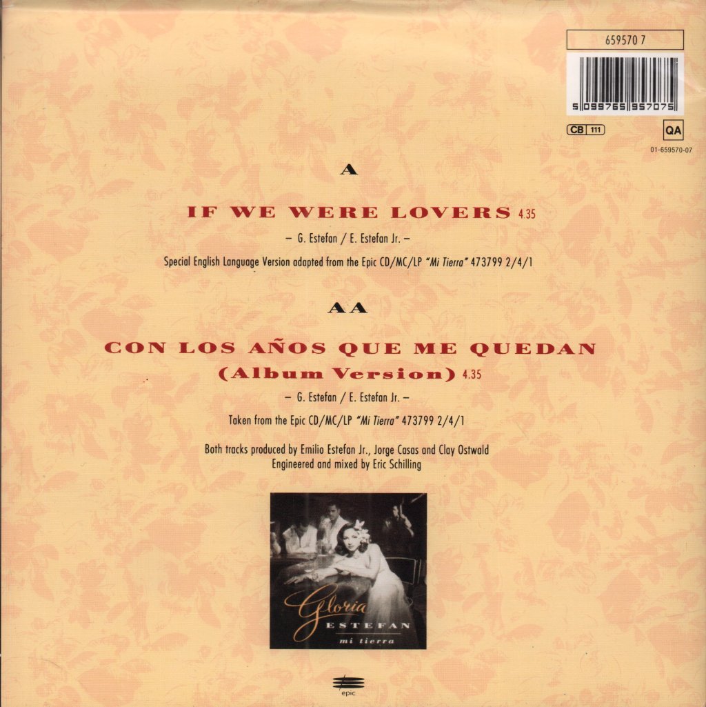 Gloria Estefan - If We Were Lovers - 7 Inch