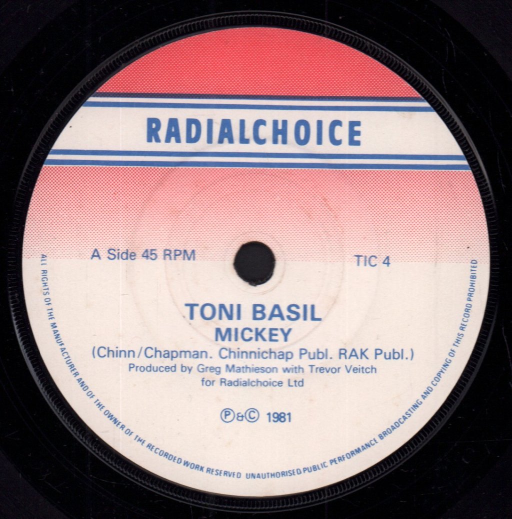 Toni Basil - Mickey - 7 Inch