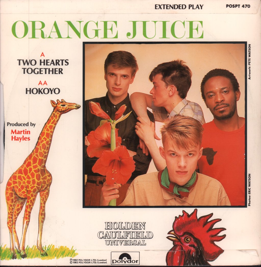Orange Juice - Two Hearts Together - 10 Inch