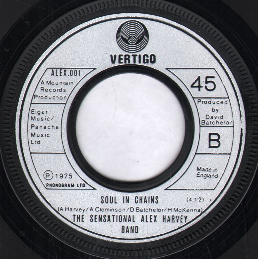 Sensational Alex Harvey Band - Delilah - 7 Inch