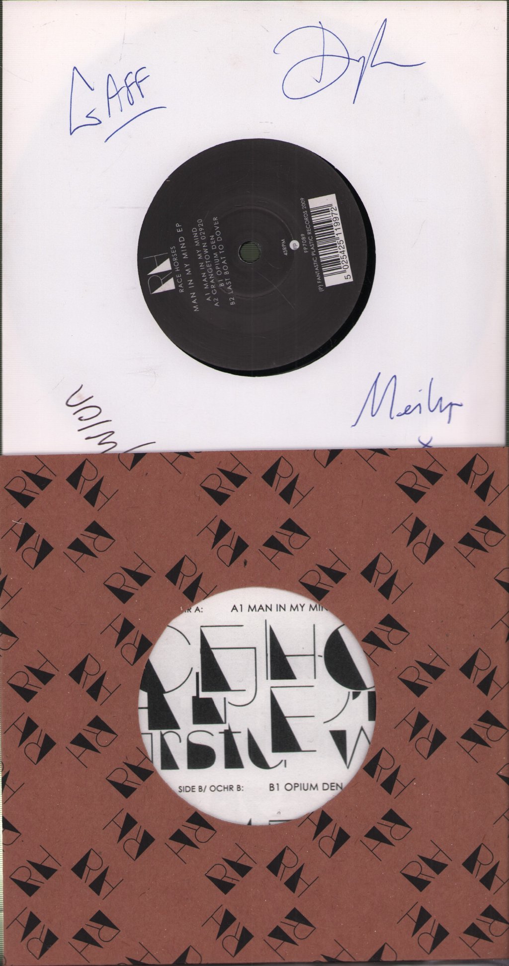 Race Horses - Man In My Mind EP - 7 Inch