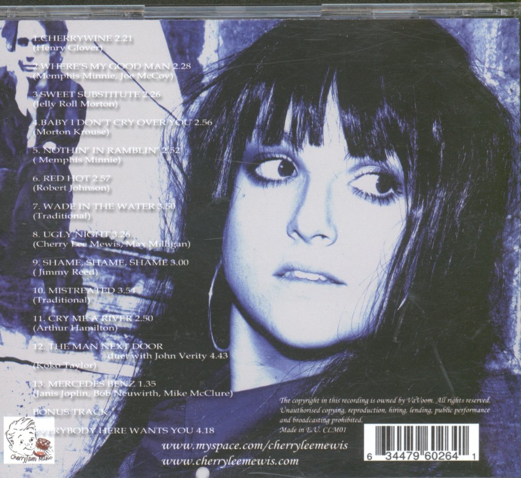 Cherry Lee Mewis - Little Girl Blue - Cd