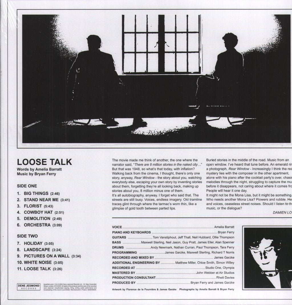 Bryan Ferry - Loose Talk - Lp