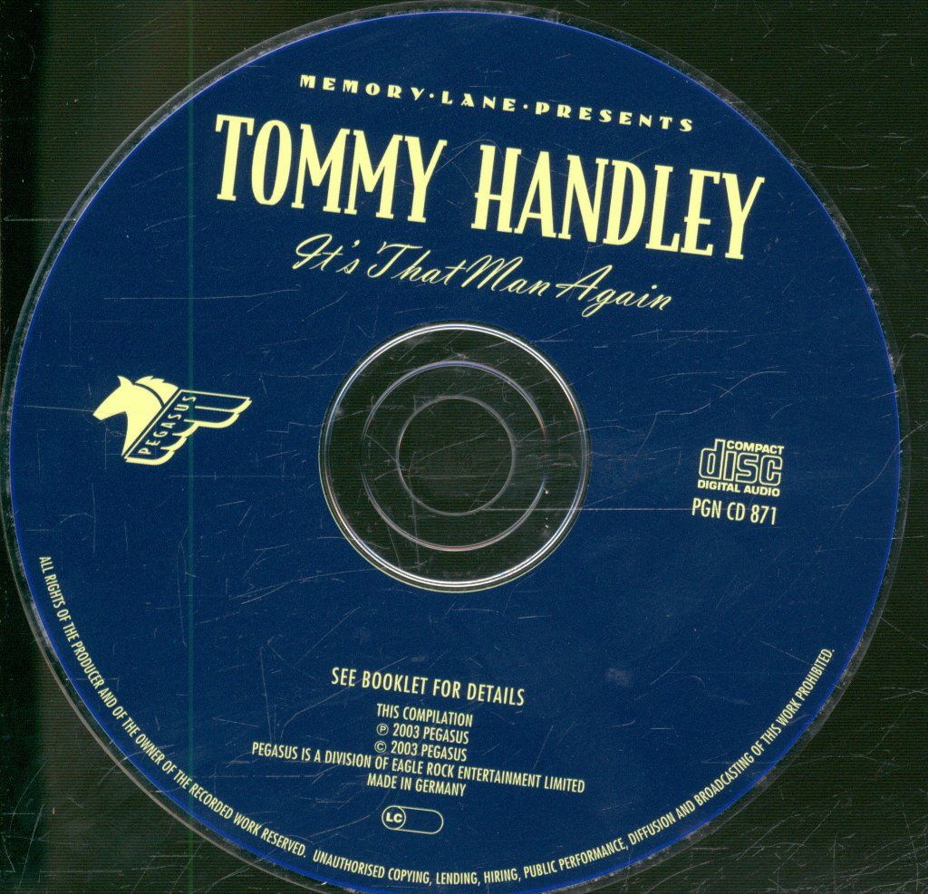 Tommy Handley - It's That Man  Again - Cd