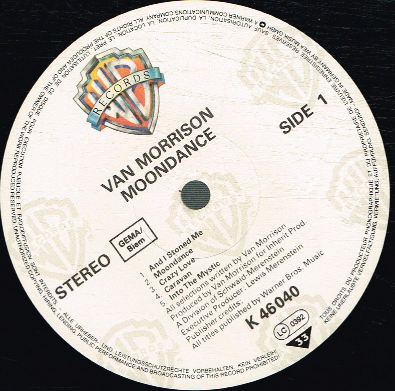 Van Morrison - Moondance - Lp