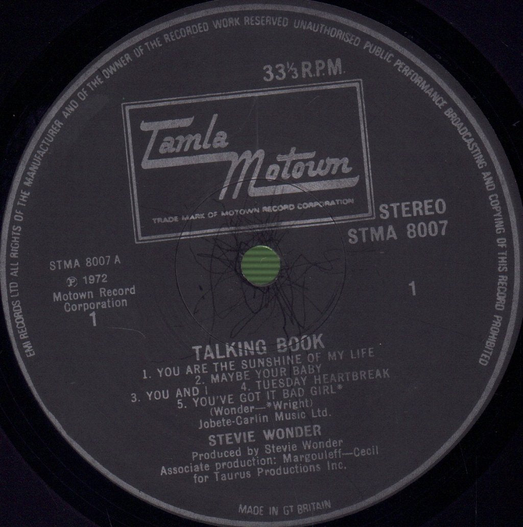 Stevie Wonder - Talking Book - Lp