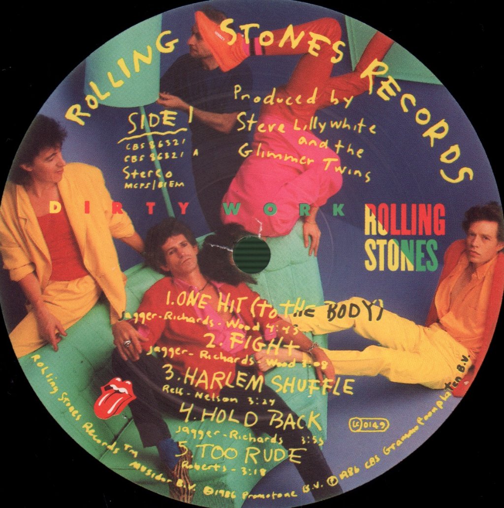 Rolling Stones - Dirty Work - Lp