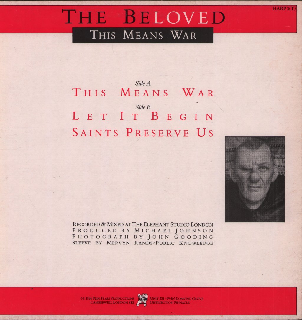 Beloved - This Means War - 12 Inch